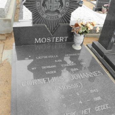 MOSTERT Cornelius Johannes 1943-1986