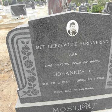MOSTERT Johannes C. 1944-1968