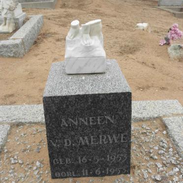 MERWE Anneen, v.d. 1953-1953