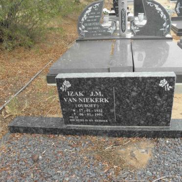 NIEKERK Izak J.M., van 1932-1991
