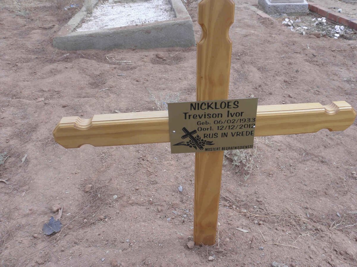 NICKLOES Trevison Ivor 1933-2012