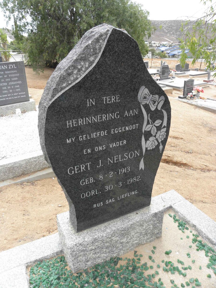 NELSON Gert J. 1913-1982