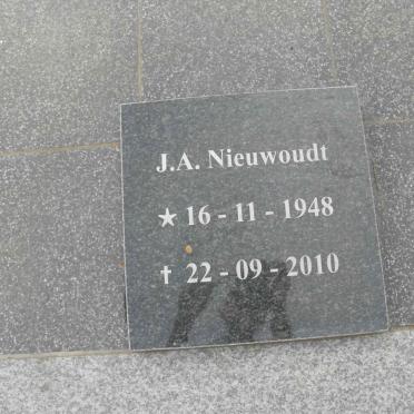 NIEUWOUDT J.A. 1948-2010