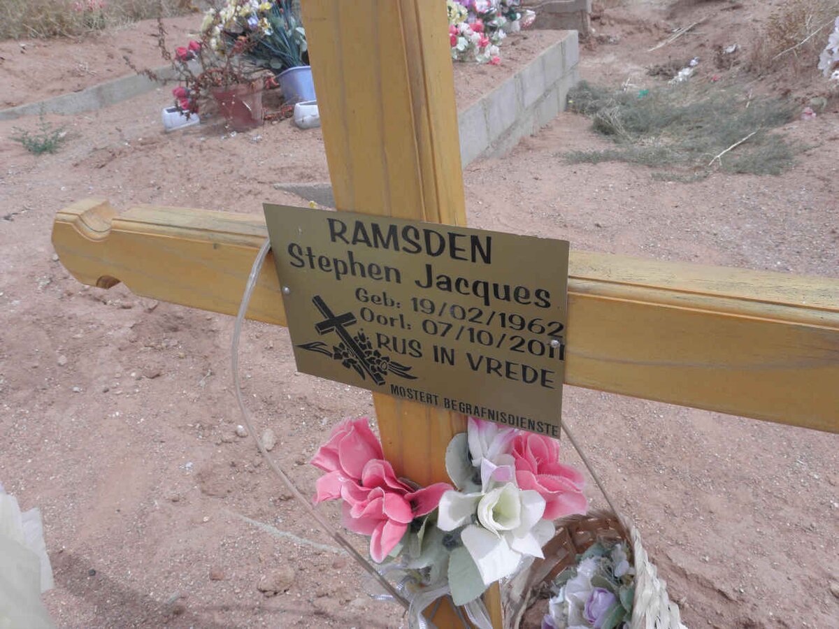 RAMSDEN Stephen Jacques 1962-2011