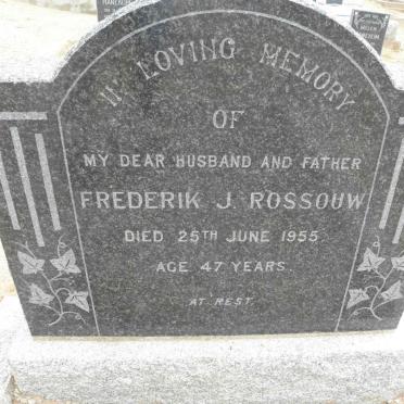 ROSSOUW Frederik J. -1955
