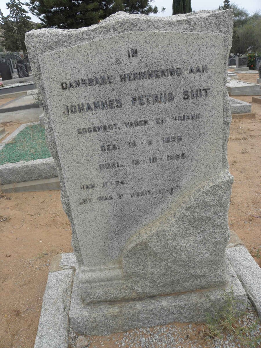 SMIT Johannes Petrus 1896-198?