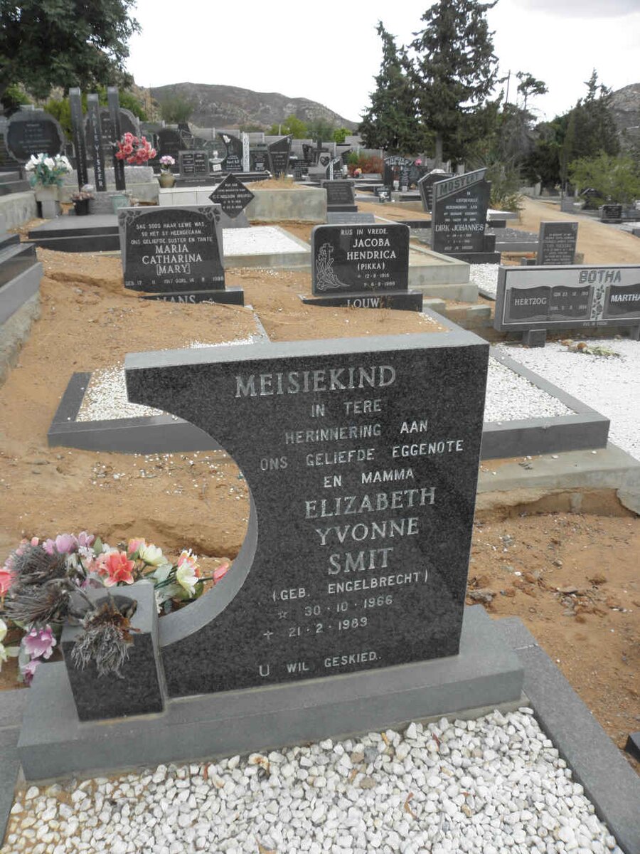SMIT Elizabeth Yvonne nee ENGELBRECHT 1966-1989