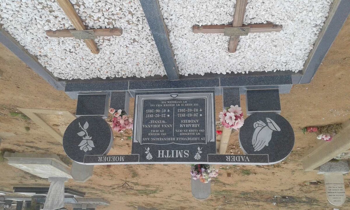 SMITH Abraham Andries 1935-2013 &amp; Anna Johanna 1937-2015