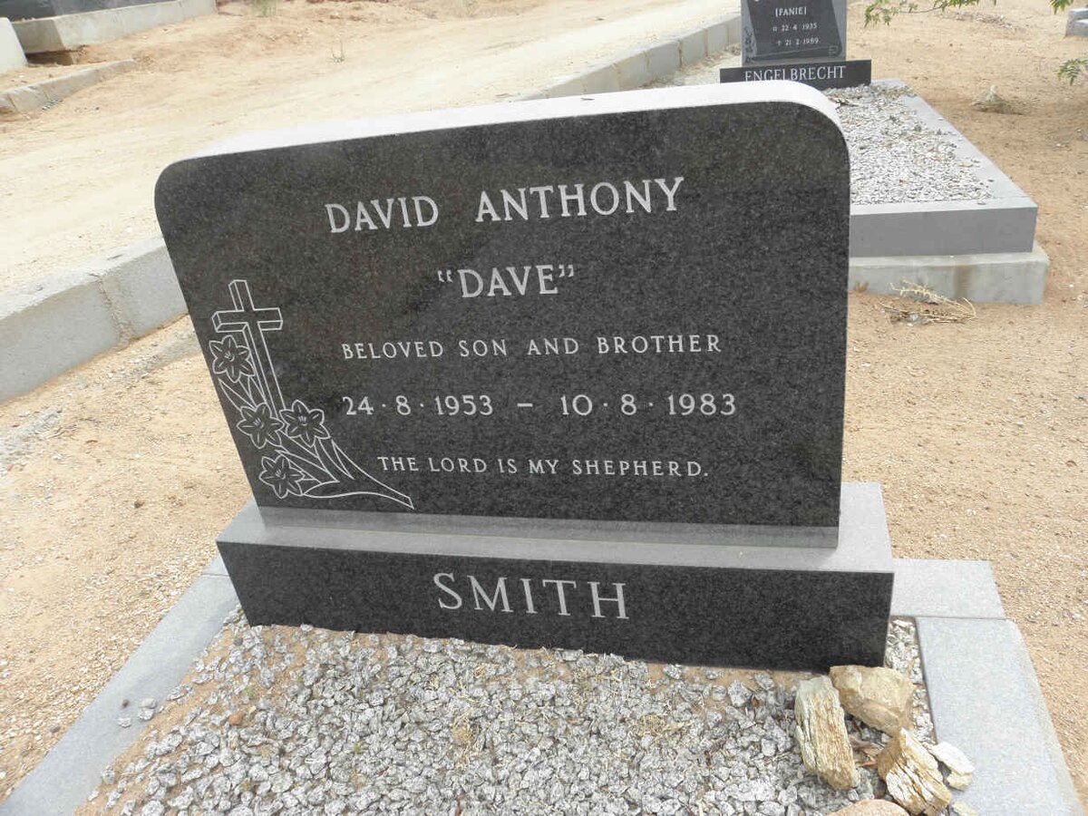 SMITH David Anthony 1953-1983