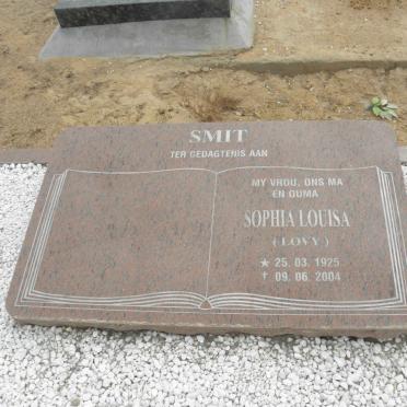 SMIT Sophia Louisa 1925-2004