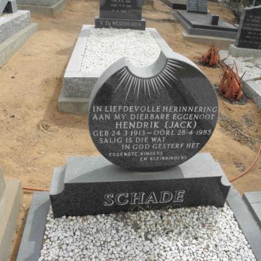 SCHADE Hendrik 1913-1985