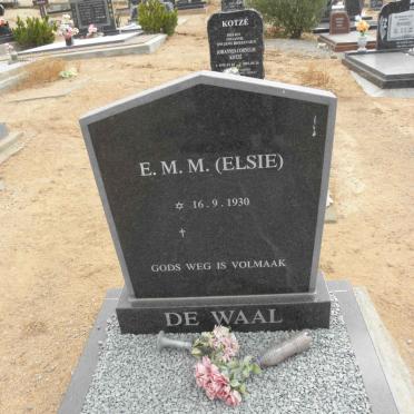 WAAL E.M.M., de 1930-