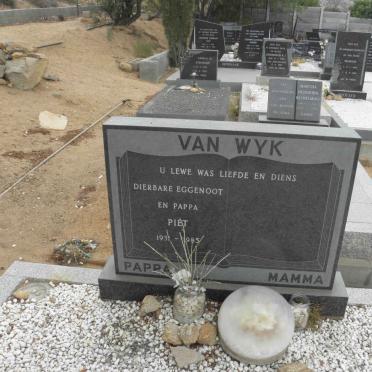 WYK Piet, van 1931-1985