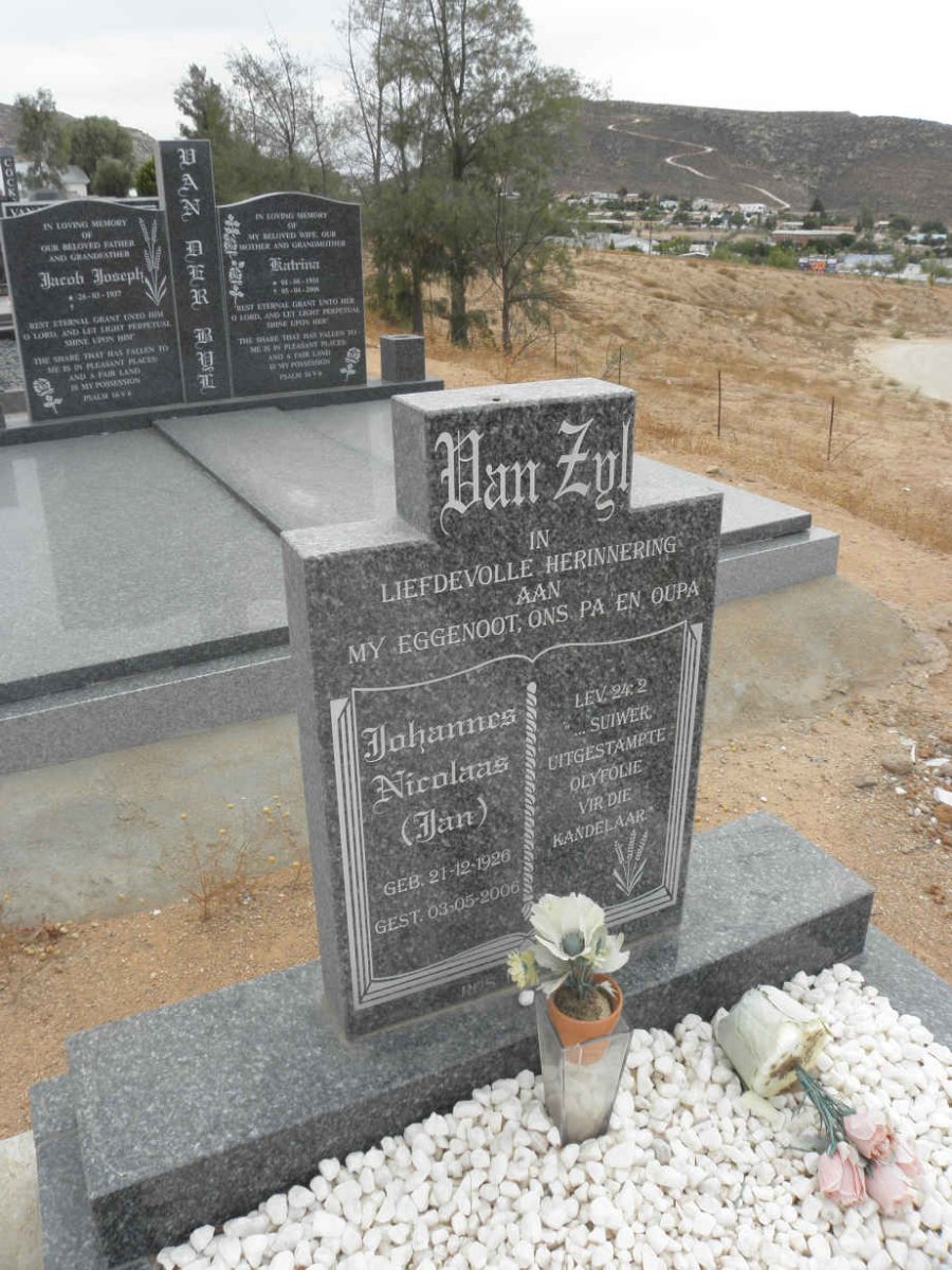 ZYL Johannes Nicolaas, van 1928-2006