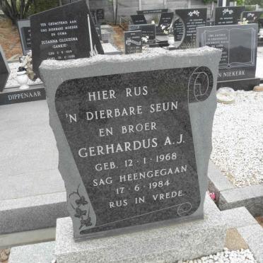 ? Gerhardus A.J. 1968-1984