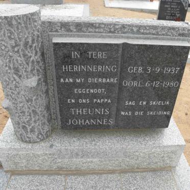 ? Theunis Johannes 1937-1980