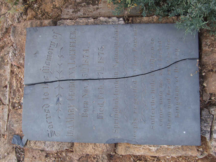 LOEFFLER Ida Mary Georgina 1874-1875