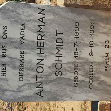 SCHMIDT Anton Herman 1909-1991