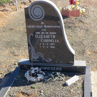 SWIEGERS Elizabeth Cornelia 1927-2005