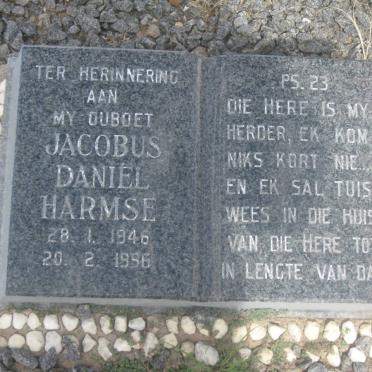 HARMSE Jacobus Daniel 1946-1996