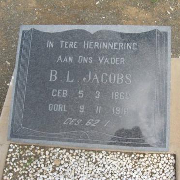 JACOBS B.L. 1860-1918
