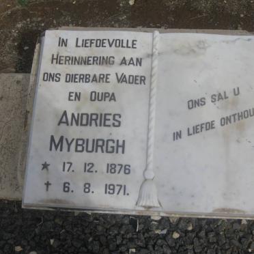 MYBURGH Andries 1876-1971