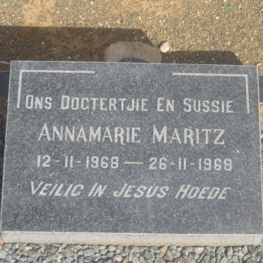 MARITZ Annamarie 1968-1968