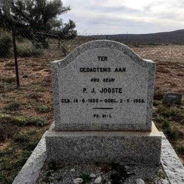 JOOSTE P.J. 1935-1958