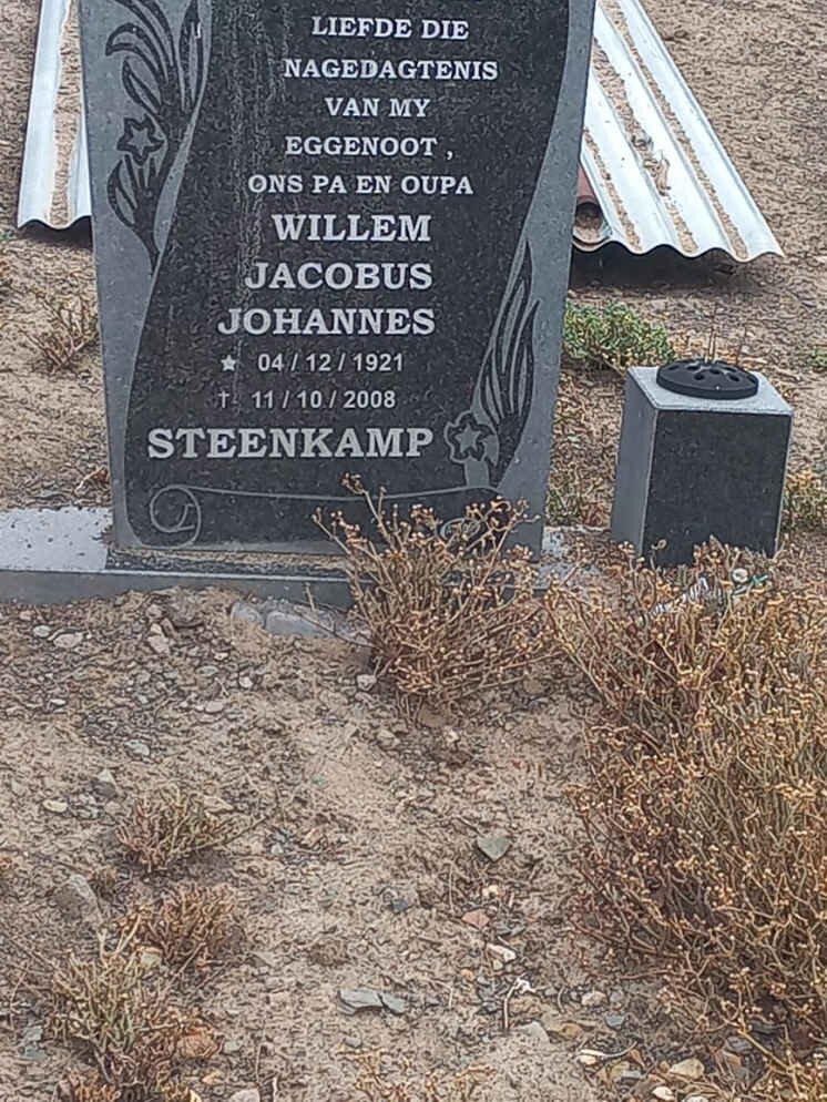 STEENKAMP Willem Jacobus Johannes 1921-2008