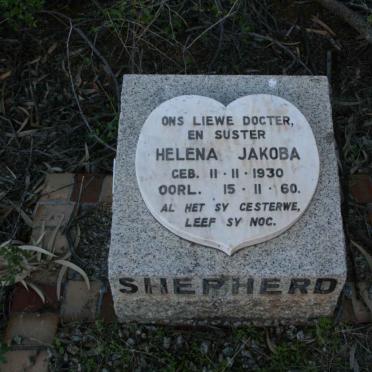 SHEPHERD Helena Jakoba 1930-1960