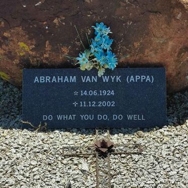 WYK Abraham, van 1924-2002