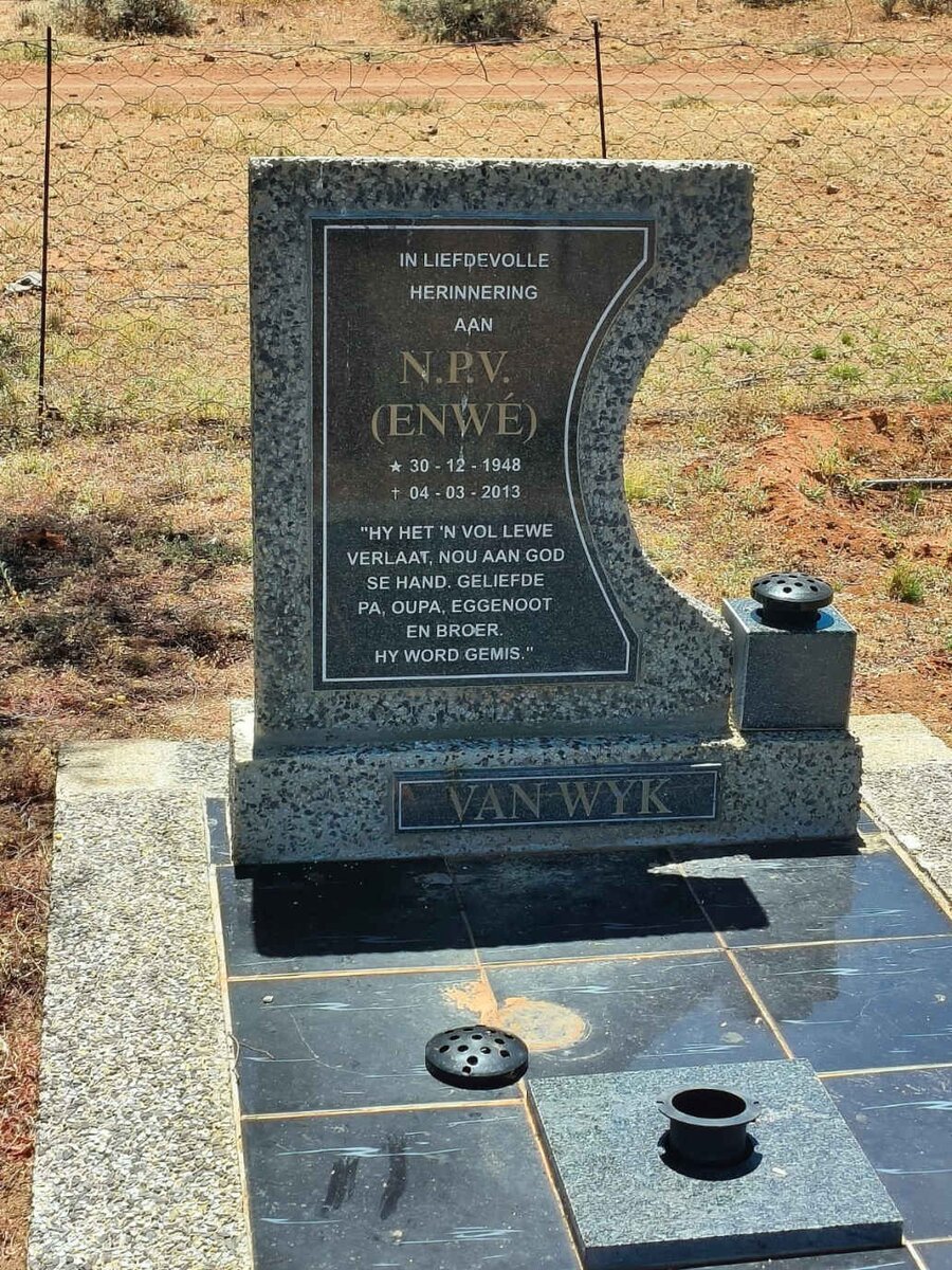 WYK N.P.V., van 1948-2013