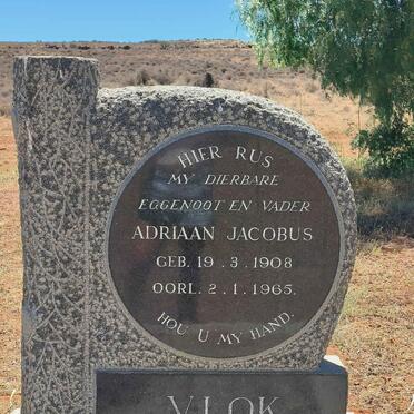 VLOK Adriaan Jacobus 1908-1965