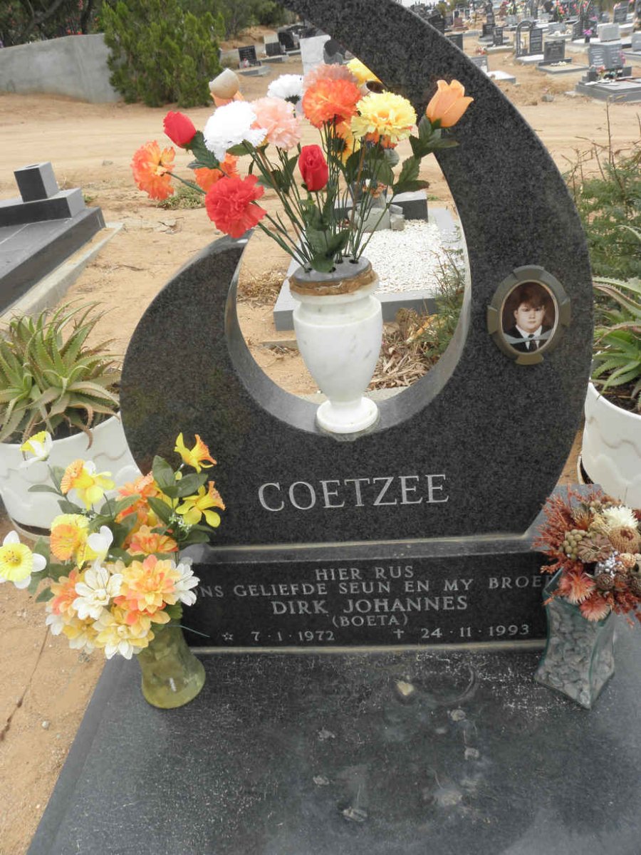 COETZEE Dirk Johannes 1972-1993