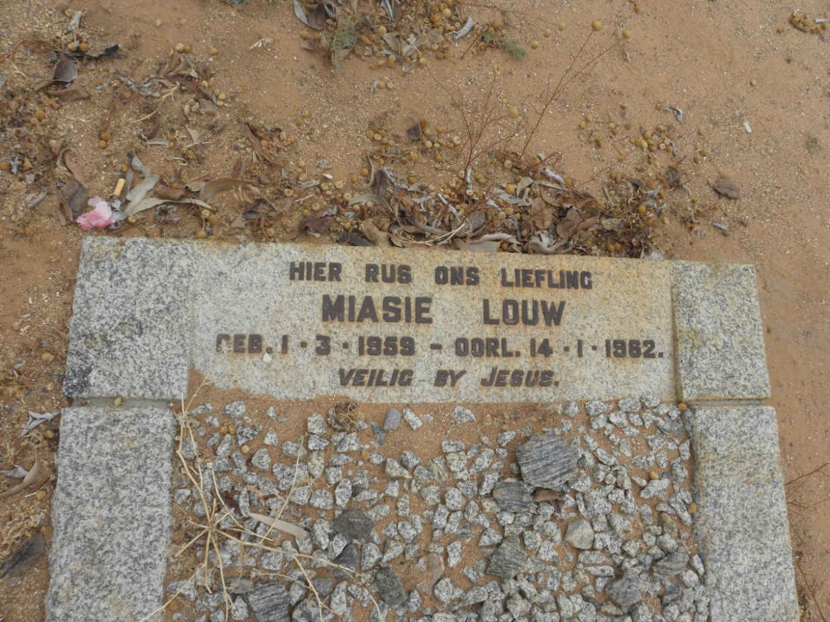 LOUW Miasie 1959-1962