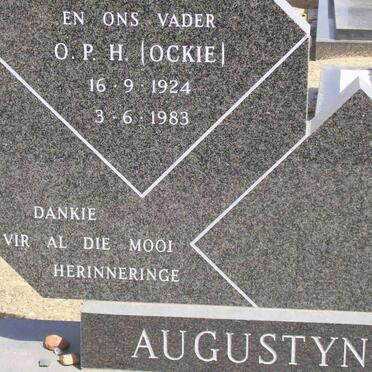 AUGUSTYN O.P.H. 1924-1983