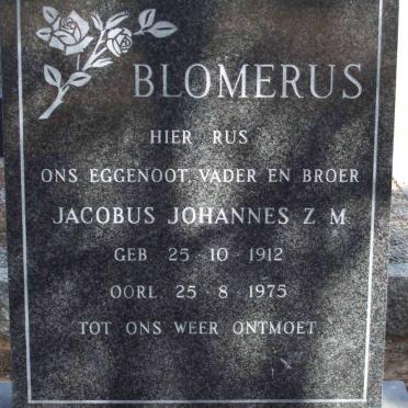 BLOMERUS Jacobus Johannes Z.M. 1912-1975