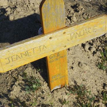 JANUARIE Jeanetta 1940-2001