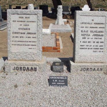 JORDAAN :: DE LA FONTIJN :: GROENEWALD