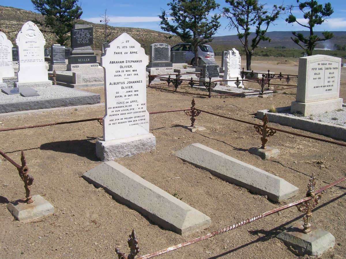 OLIVIER Abraham Stephanus 1886-1918 :: OLIVIER Albertus Johannes 1891-1918