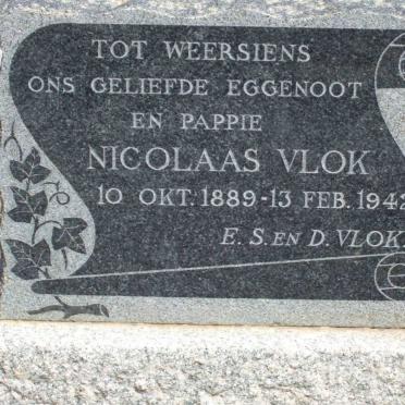 VLOK Nicolaas 1889-1942