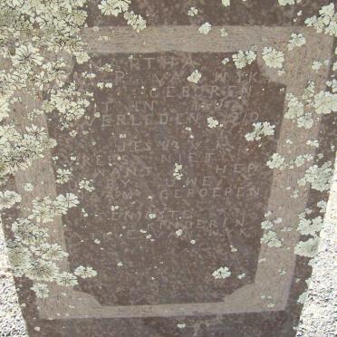 WYK Martha P., van 1847-1912