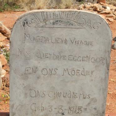 VISAGIE Magdalena 1915-1952