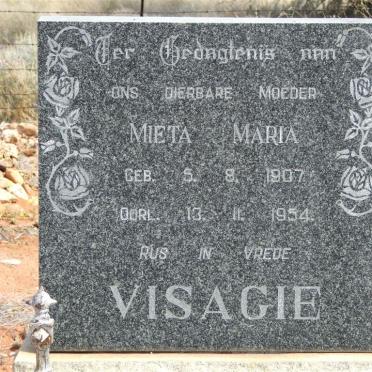 VISAGIE Mieta Maria 1907-1954