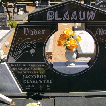 BLAAUW Jacobus 1942-1998