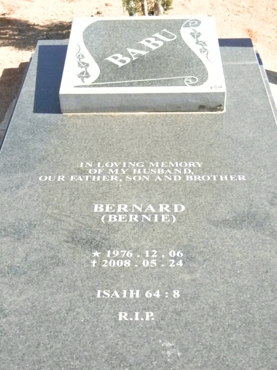 BABU Bernard 1976-2008