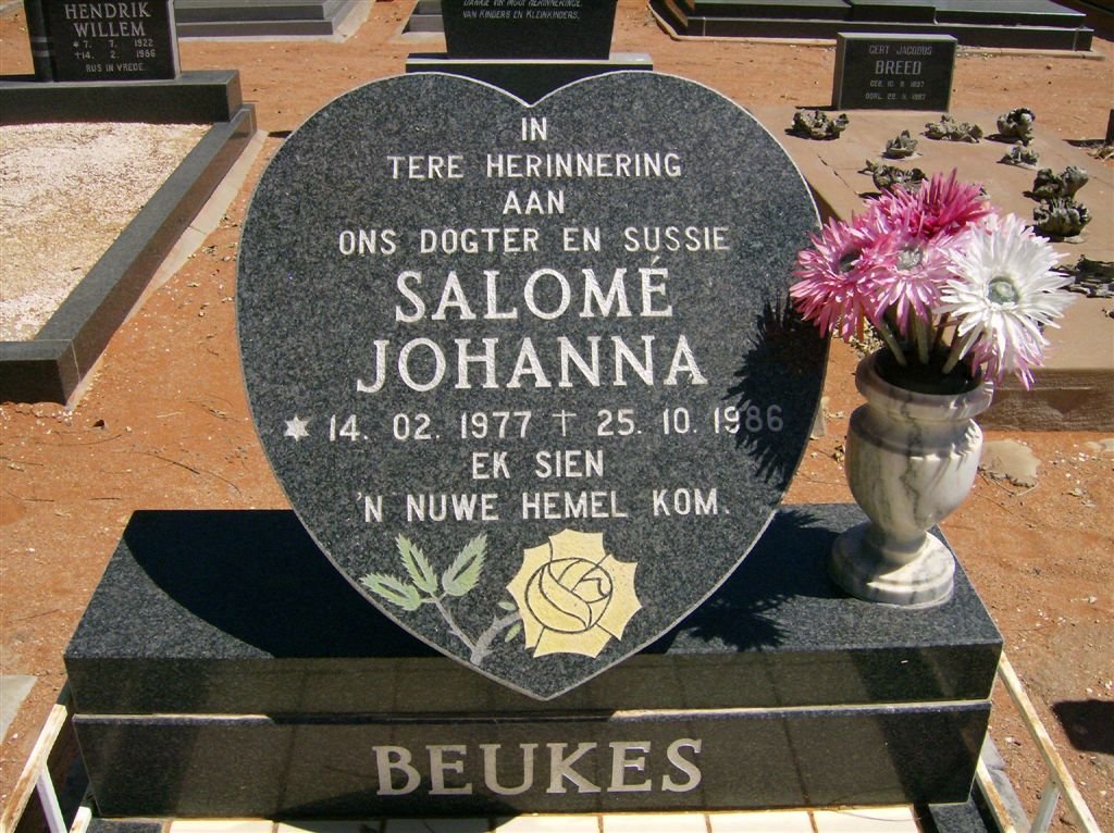 BEUKES Salomé Johanna 1977-1986