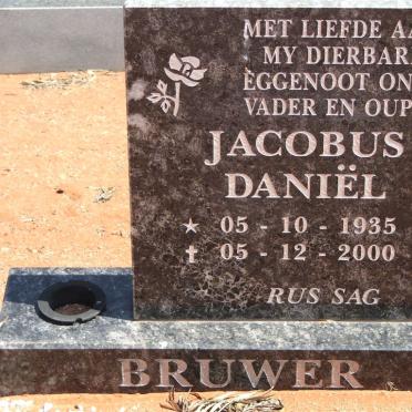 BRUWER Jacobus Daniël 1935-2000