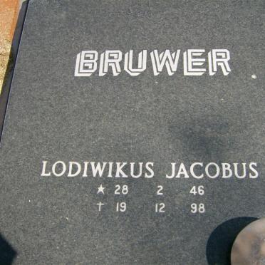BRUWER Lodiwikus Jacobus 1946-1998