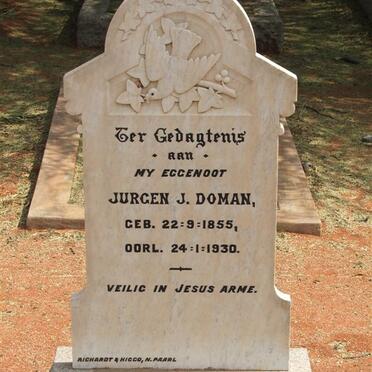 DOMAN Jurgen J. 1855-1930